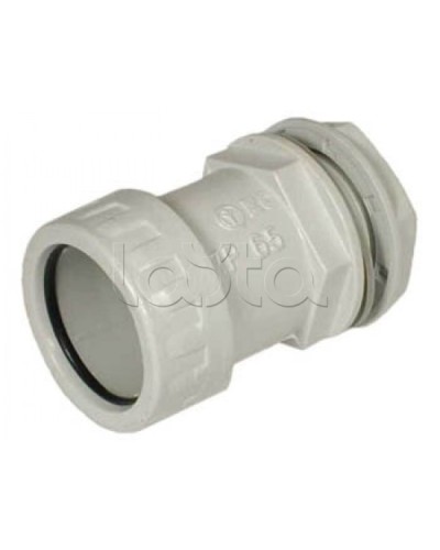 Муфта «труба-коробка» D16 мм , без галогена Экопласт 42716HF в Ставрополе Аксессуары для труб (ОКЛ) Экопласт Pintop.ru