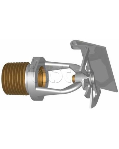 Ороситель дренчерный водяной горизонтальный Спецавтоматика ДВ01-РГд0,35-R1/2/В3-ДВГ-10 (белый) в Ставрополе Оросители Pintop.ru