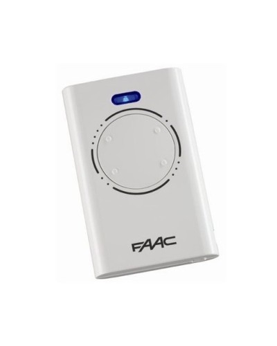 Брелок-передатчик 4-канальный Faac 787008 (белый) в Ставрополе Устройства радиоуправления для шлагбаумов и автоматики Pintop.ru