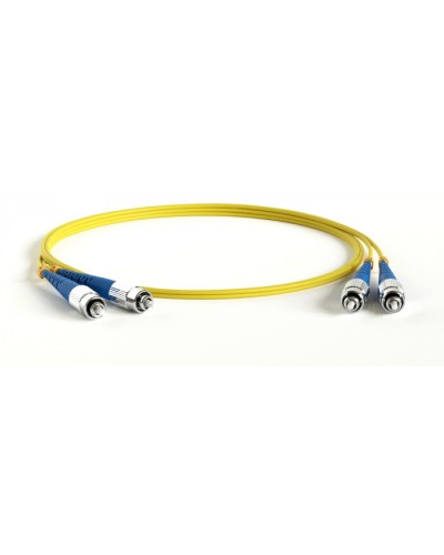 Патч-корд волоконно-оптический Hyperline FC-D2-9-FC/UR-FC/UR-H-30M-LSZH-YL в Ставрополе Патч-корды оптические Pintop.ru