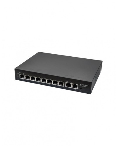 PoE коммутатор Fast Ethernet на 10 RJ45 портов NST NS-SW-8F2G-P в Ставрополе Коммутаторы Pintop.ru