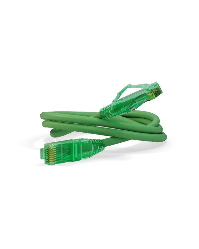 Патч-корд Hyperline PC-LPM-UTP-RJ45-RJ45-C6a-1M-LSZH-GN в Ставрополе Патчкорды (медные) Pintop.ru