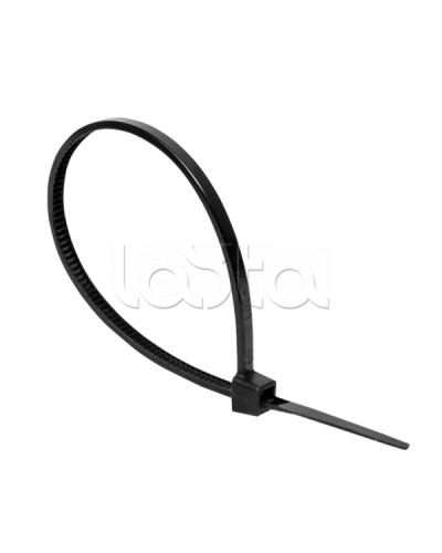 Хомут P6.6 стандартный (ч), 2.5x120 (100шт) FlexLock PROxima EKF (plc-fl-ctsb-2.5x120) в Ставрополе Стяжки-хомуты Pintop.ru