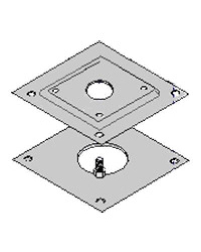 Монтажное основание CLM CLM-N CSS CSS-N DOC-L DOC-LN Came 119RIR001 в Ставрополе Запчасти для шлагбаумов и автоматики Pintop.ru