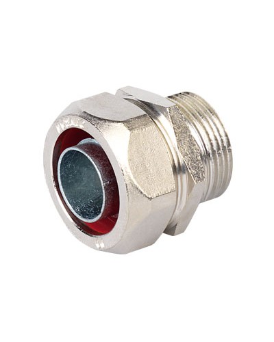 Муфта металлорукав-коробка, ф35мм, IP40/IP44/IP66/IP67 DKC (6014-4035) в Ставрополе Повороты, муфты, тройники Pintop.ru