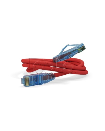 Патч-корд RJ45-RJ45, 4 пары, UTP, кат.6, LSZH (3м) Hyperline PC-LPM-UTP-RJ45-RJ45-C6-3M-LSZH-RD в Ставрополе Патчкорды (медные) Pintop.ru