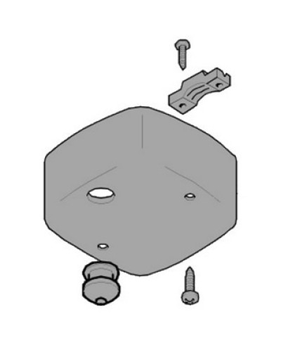 Крышка привода нижняя FLEX Came 119RID150 в Ставрополе Запчасти для шлагбаумов и автоматики Pintop.ru