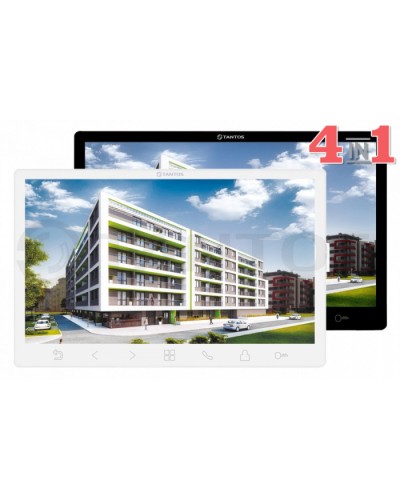 Монитор Tantos Sherlock HD SE (White) XL в Ставрополе Абонентские IP устройства Pintop.ru