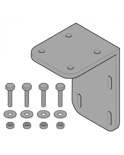 Кронштейн крепления к стене C003 C004 Came 119RICX011 в Ставрополе Запчасти для шлагбаумов и автоматики Pintop.ru