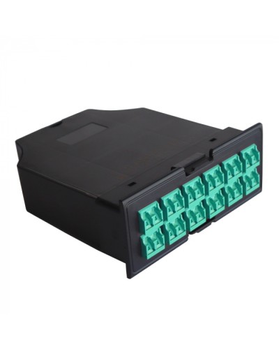 MPO кассета OM3, для LAN-FRM-PP-STP/1U, 24xLC, тип B, черная LANMASTER (LAN-FRM-IN-2MB-24LC/OM3) в Ставрополе Патч-корды оптические Pintop.ru