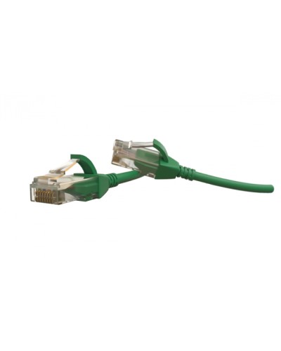 Патч-корд U/UTP Hyperline (PC-LPT-UTP-RJ45-RJ45-C6-3M-LSZH-GN) в Ставрополе Патчкорды (медные) Pintop.ru