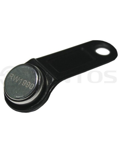 Ключ Touch Memory с 64-битным идентификационным кодом Tantos RW1990 iButton TS (чёрный) в Ставрополе Оптовые идентификаторы Pintop.ru