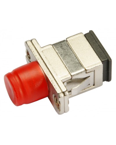 Соединитель проходной SC-FC, SM(для одномодового кабеля), D-тип Cabeus SC-FC-SM в Ставрополе Проходные адаптеры и розетки оптические Pintop.ru