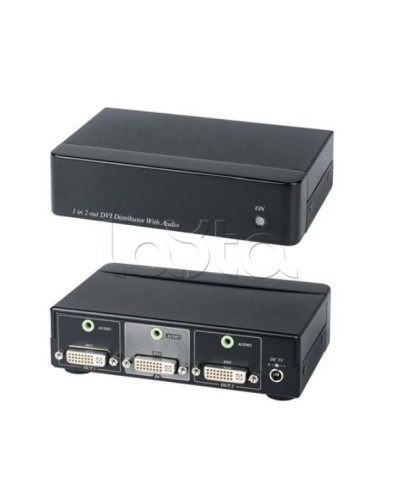 Усилитель-разветвитель DVI и аудио сигнала SC&T DD02A в Ставрополе Видеоусилители, Модуляторы, Делители Pintop.ru