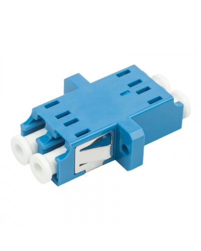 Адаптер оптический проходной LC-LC, OS2, дуплекс (duplex), синий Datarex DR-541102 в Ставрополе Коммутационные изделия Pintop.ru