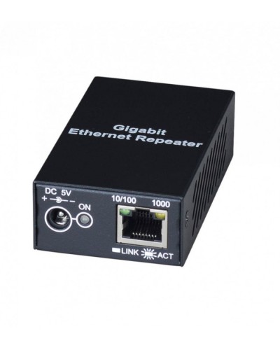 Повторитель Gigabit Ethernet для увеличения расстояния передачи до 120м SC&T SR01X в Ставрополе Системы видеонаблюдения Pintop.ru