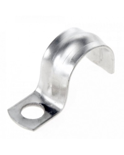 Скоба металлическая однолапковая СМО 21-22 отв. d 6,5 мм (100 шт/уп) Промрукав (PR08.3744) в Ставрополе Держатели, клипсы, скобы Pintop.ru