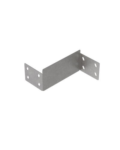 Переходник лестничный универсальный 100х400 s:1,2 мм N КМ-профиль (LPD3-400 N) в Ставрополе Аксессуары для лотков Pintop.ru