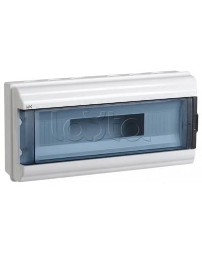Корпус модульный пластиковый навесной КМПн-18 IP55 IEK (MKP72-N3-18-55) в Ставрополе Боксы для автоматов Pintop.ru