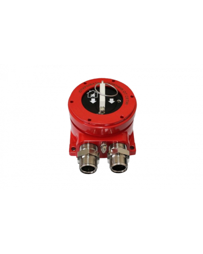 Извещатель пожарный ручной взрывозащищённый адресный Рубеж ExИП 535-1В-R3-А-M20+3-М20 в Ставрополе Адресная система пожарной сигнализации РУБЕЖ Pintop.ru