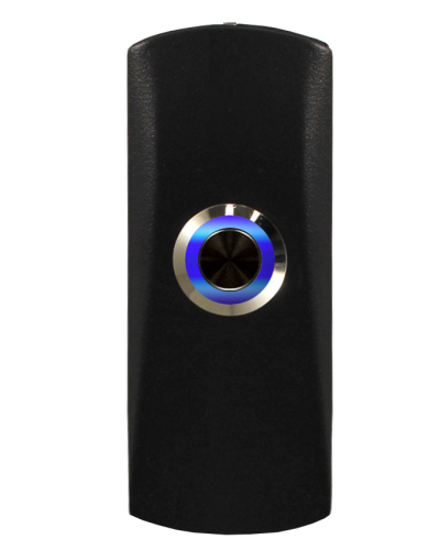 Накладная кнопка выхода с подсветкой Tantos TS-CLICK light (черный) в Ставрополе Кнопки выхода Pintop.ru