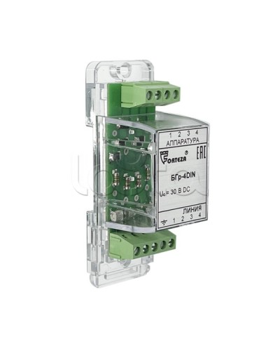 Устройство защиты от импульсных перенапряжений Forteza Блок БГр-4DIN в Ставрополе Устройства защиты операционных процессоров (ОПС) Pintop.ru
