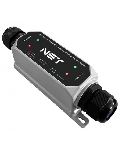 Уличный Ultra PoE удлинитель Fast Ethernet до 250м на 1 порт NST NS-EX-1FP/W в Ставрополе Дополнительное оборудование для сетей Pintop.ru