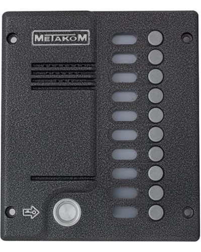 Блок вызова домофона Метаком MК10.2-TM4EVN в Ставрополе Вызывные видеопанели малоабонентные Pintop.ru