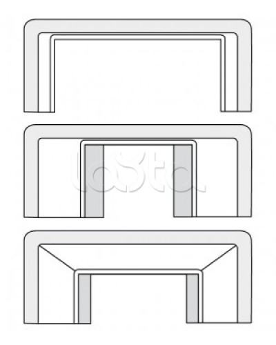 Набор адаптеров для миниканалов DKC 10133 в Ставрополе Аксессуары для кабель-канала Pintop.ru