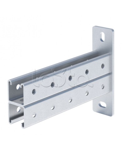 STRUT-консоль двойная 41х41 мм, основание 650 мм HDZ EKF (stkd414165-HDZ) в Ставрополе Аксессуары для лотков Pintop.ru