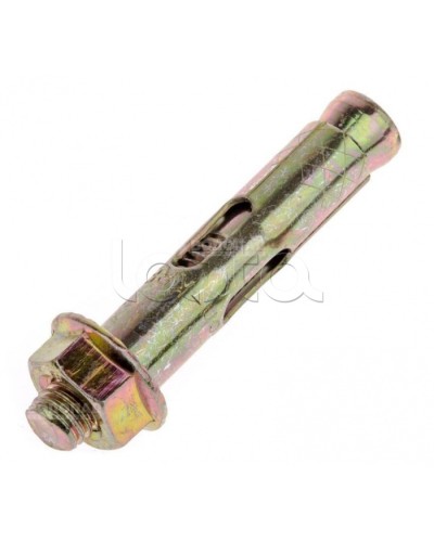 Анкерный болт с гайкой оцинкованный М8/10х60 (50 шт/уп) Промрукав (PR08.3671) в Ставрополе Крепеж Pintop.ru