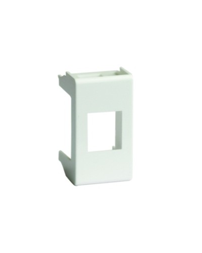 Адаптер для keystone, VIVA, 1 мод, цвет серый DKC 45107 в Ставрополе Аксессуары для стоек и шкафов Pintop.ru