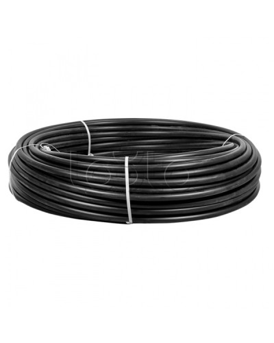 Труба гладкая ПНД жесткая d20 мм (100 м) черная EKF-Plast (tpndg-20) в Ставрополе Гладкая труба Pintop.ru