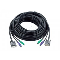 КВМ-кабель с интерфейсами PS/2, VGA (1.8м) ATEN 2L-1001P