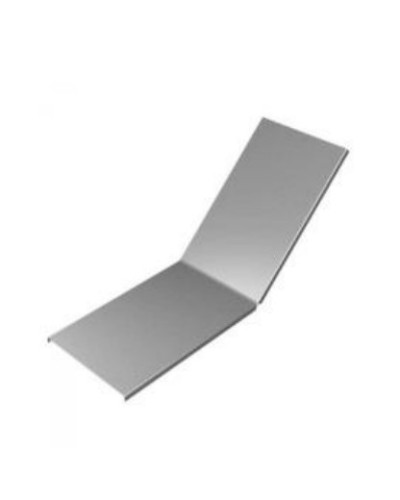 Крышка угла вертикального внутреннего 45° 500х15 (1,0) для лестничного лотка ПожТехКабель (650-844) в Ставрополе Аксессуары для лотков Pintop.ru