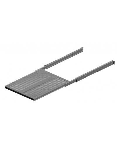 Полка выдвижная (600 мм) TLK TLK-SHFC-600R-BK в Ставрополе Полки для шкафов и стоек Pintop.ru