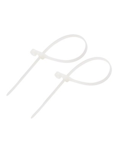 Хомут-стяжка нейлоновый под винт 3.6х150 мм белый (100шт/уп) REXANT 07-0154 в Ставрополе Стяжки-хомуты Pintop.ru