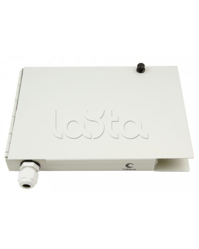 Бокс оптический настенный 19 на 8 SC/LC портов Cabeus JJT-8-SC в Ставрополе Кросс оптический Pintop.ru