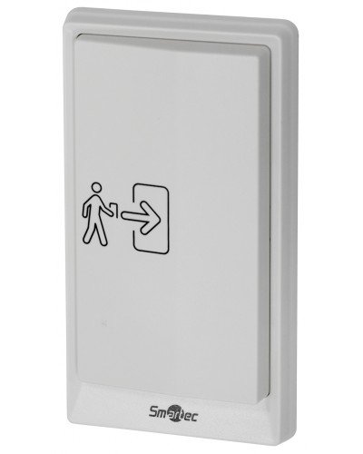 Кнопка пластиковая, накладная, локтевая, НЗ/НР контакты, размер: 175х95х25 мм Smartec ST-EX710-WT в Ставрополе Кнопки выхода Pintop.ru
