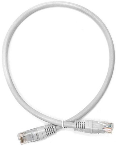 Патч-корд RJ45 TWT UTP кат.6, с заливными колпачками, 2.0 м, серый TWT TWT-45-45-2.0/6-GY в Ставрополе Патчкорды (медные) Pintop.ru