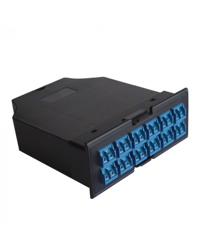 MPO кассета OS2, для LAN-FRM-PP-STP/1U, 24xLC, тип B, черная LANMASTER (LAN-FRM-IN-2MB-24LC/OS2) в Ставрополе Патч-корды оптические Pintop.ru