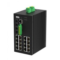 Управляемый промышленный L2+ коммутатор Gigalink GL-SW-G207-16P4ST-I(BT)