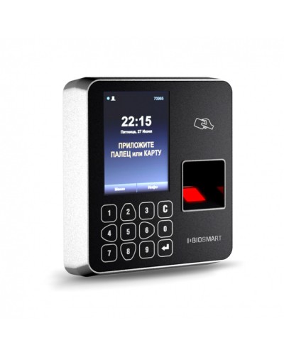 Терминал биометрический BioSmart WTC 2 MFR (Emarine, Mifare, NFC) в Ставрополе Контроллеры Pintop.ru
