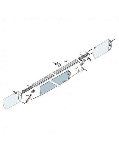 Механизм верхний профиля DF Came 119RIR226 в Ставрополе Запчасти для шлагбаумов и автоматики Pintop.ru