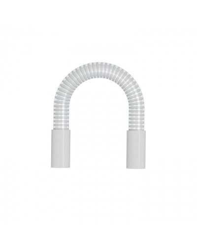 Гибкий переход для трубы диам. 25мм, длина 30см, цвет белый (49415W) в Ставрополе Повороты, муфты, тройники Pintop.ru