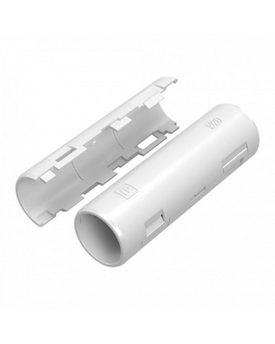 Муфта разборная d20 мм белая (70шт/840шт уп/кор) Промрукав (PR13.0418) в Ставрополе Повороты, муфты, тройники Pintop.ru