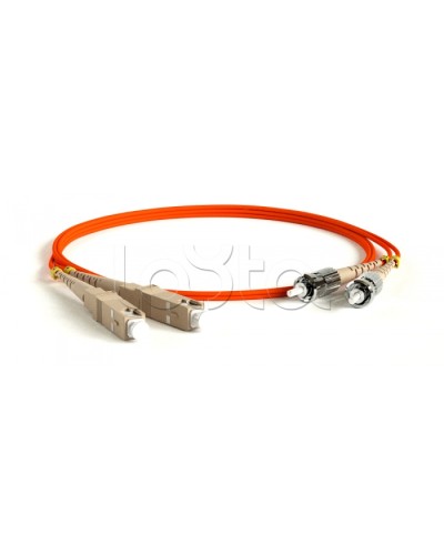 Патч-корд волоконно-оптический Hyperline FC-D2-62-ST/PR-ST/PR-H-2M-LSZH-OR в Ставрополе Патч-корды оптические Pintop.ru
