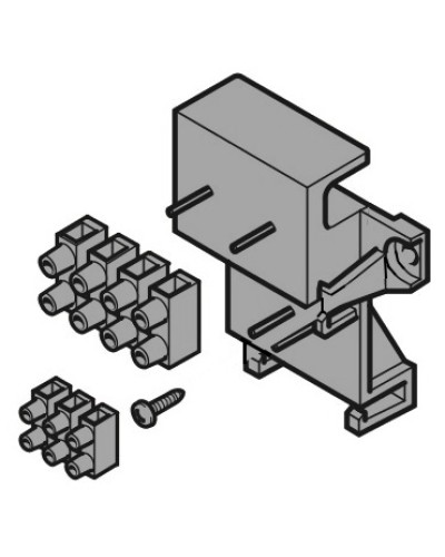 Кронштейн с колодкой подключений C-BX Came 119RICX020 в Ставрополе Запчасти для шлагбаумов и автоматики Pintop.ru
