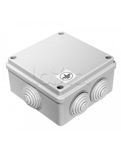 Коробка уравнивания потенциалов (КУП) для открытой установки 100х100х50 (60шт/кор) Промрукав (40-0300-У) в Ставрополе Распределительные коробки Pintop.ru