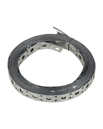 Лента перфорированная монтажная прямая 20х1,0 (25 м) EKF (lpm20x1.0) в Ставрополе Стяжки-хомуты Pintop.ru